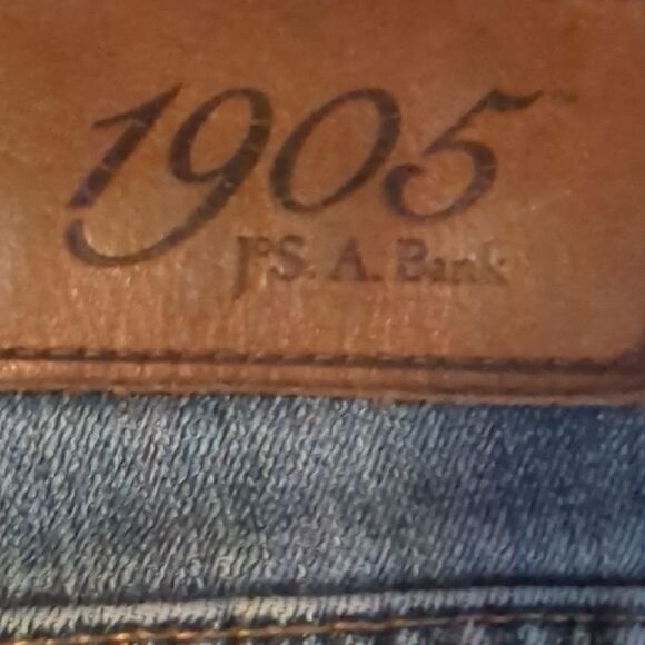 Jos. A. Bank 1905 men’s jeans 38x32 | tailored fit straight leg premium denim - Picture 2 of 4